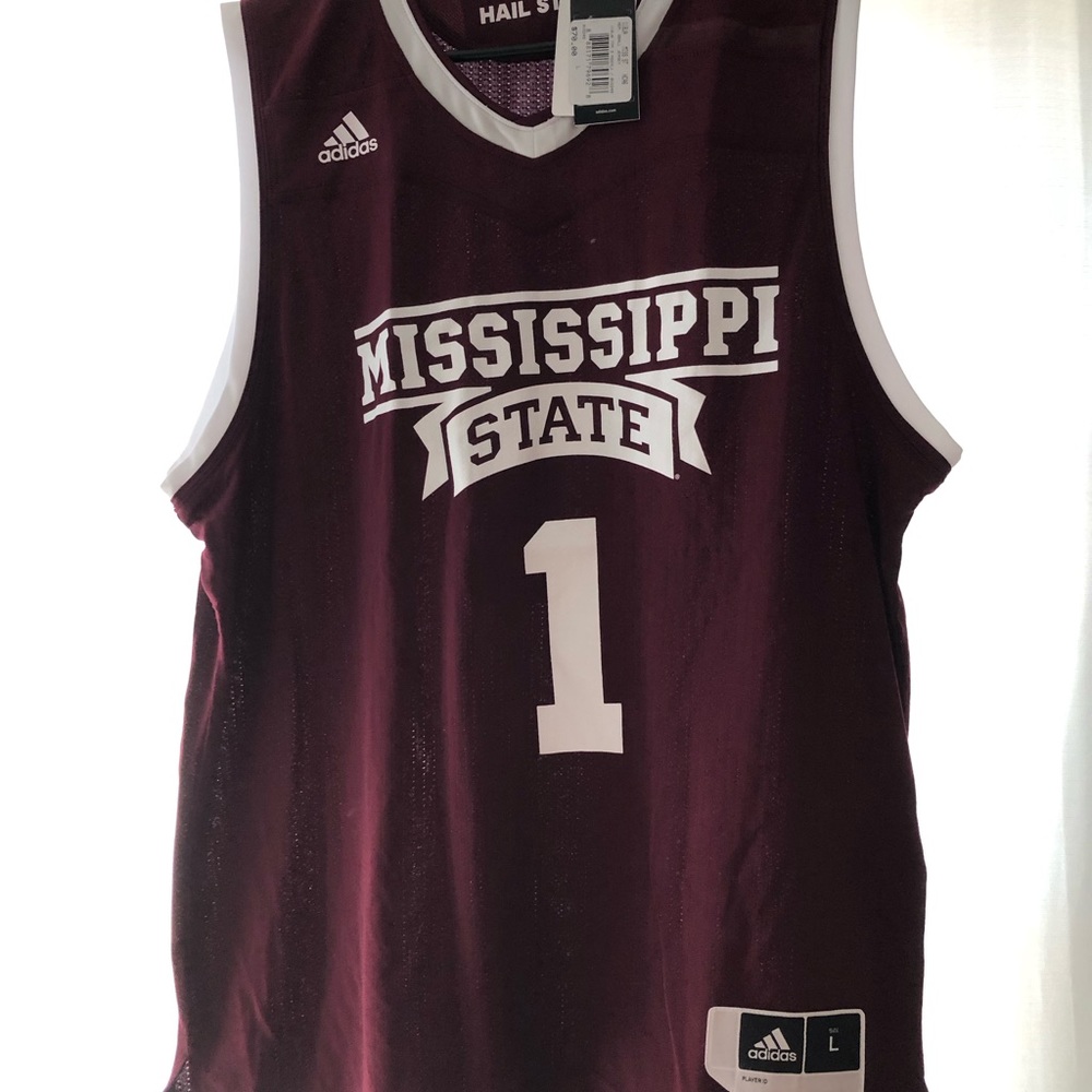 Mississippi State Basketball Jersey, Size L, New with tags